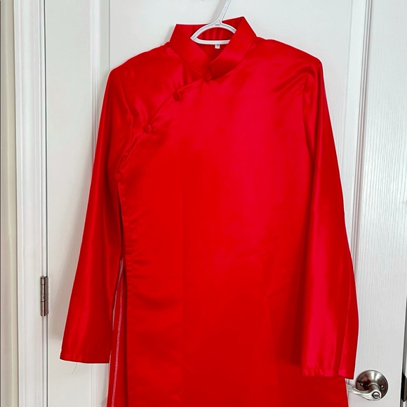 ao dai gam cach tan Nam, New beautiful Vietnamese man top  
size S & M Vietnam - Picture 7 of 9